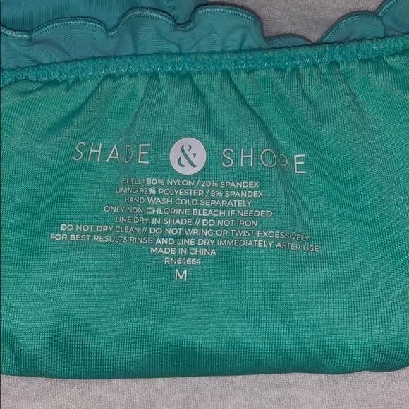turquoise bathing suit bottoms - Picture 3 of 3